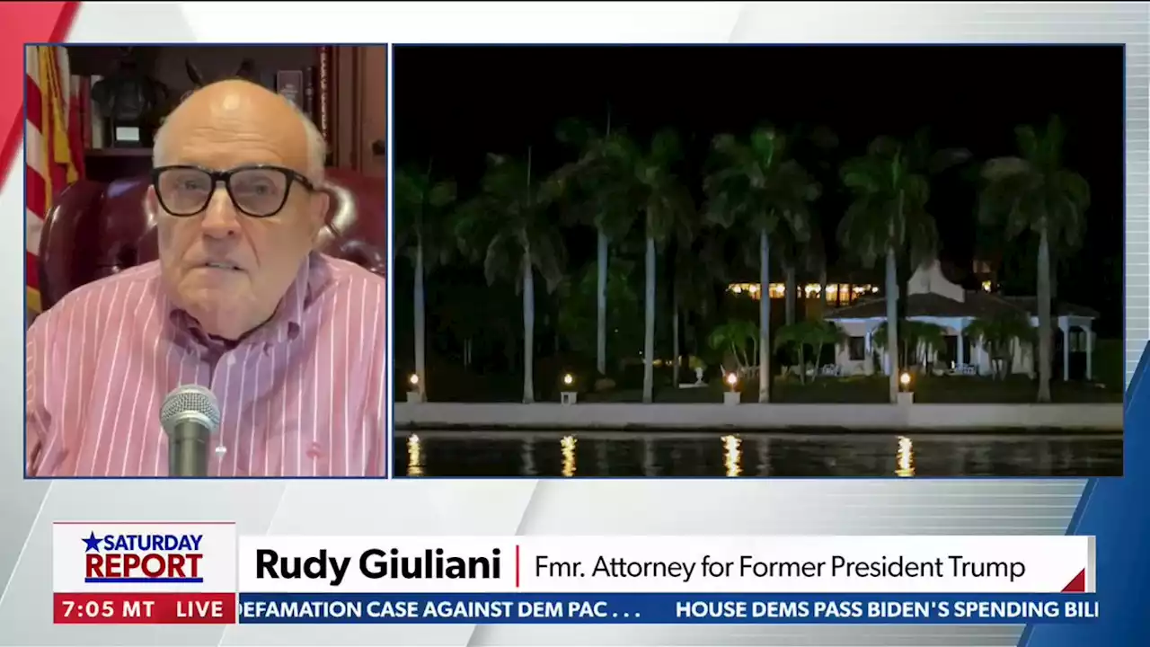 Rudy Giuliani: They wanted the show we're having right now to distract America | 'Saturday Report'