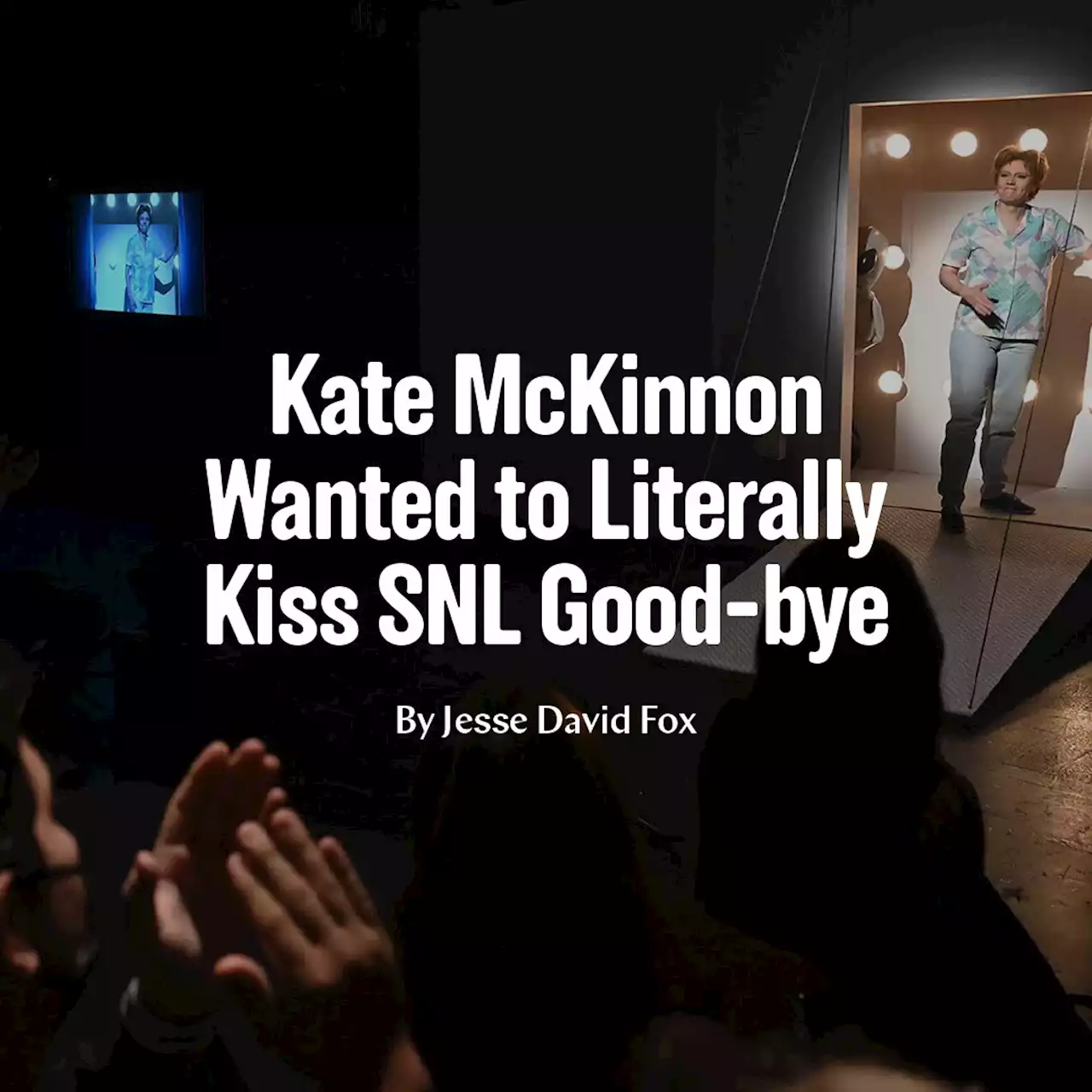 Kate McKinnon Wanted to Literally Kiss SNL Good-bye