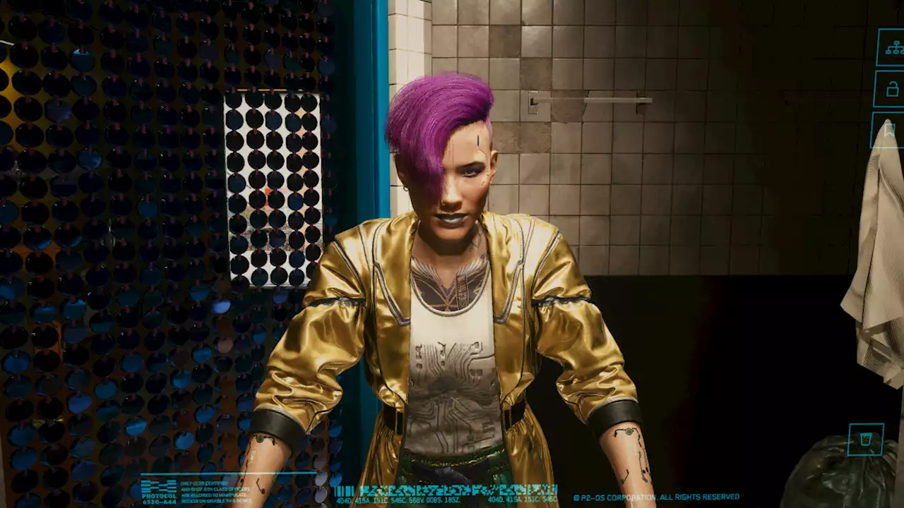 Yes, Cyberpunk 2077 has something to say