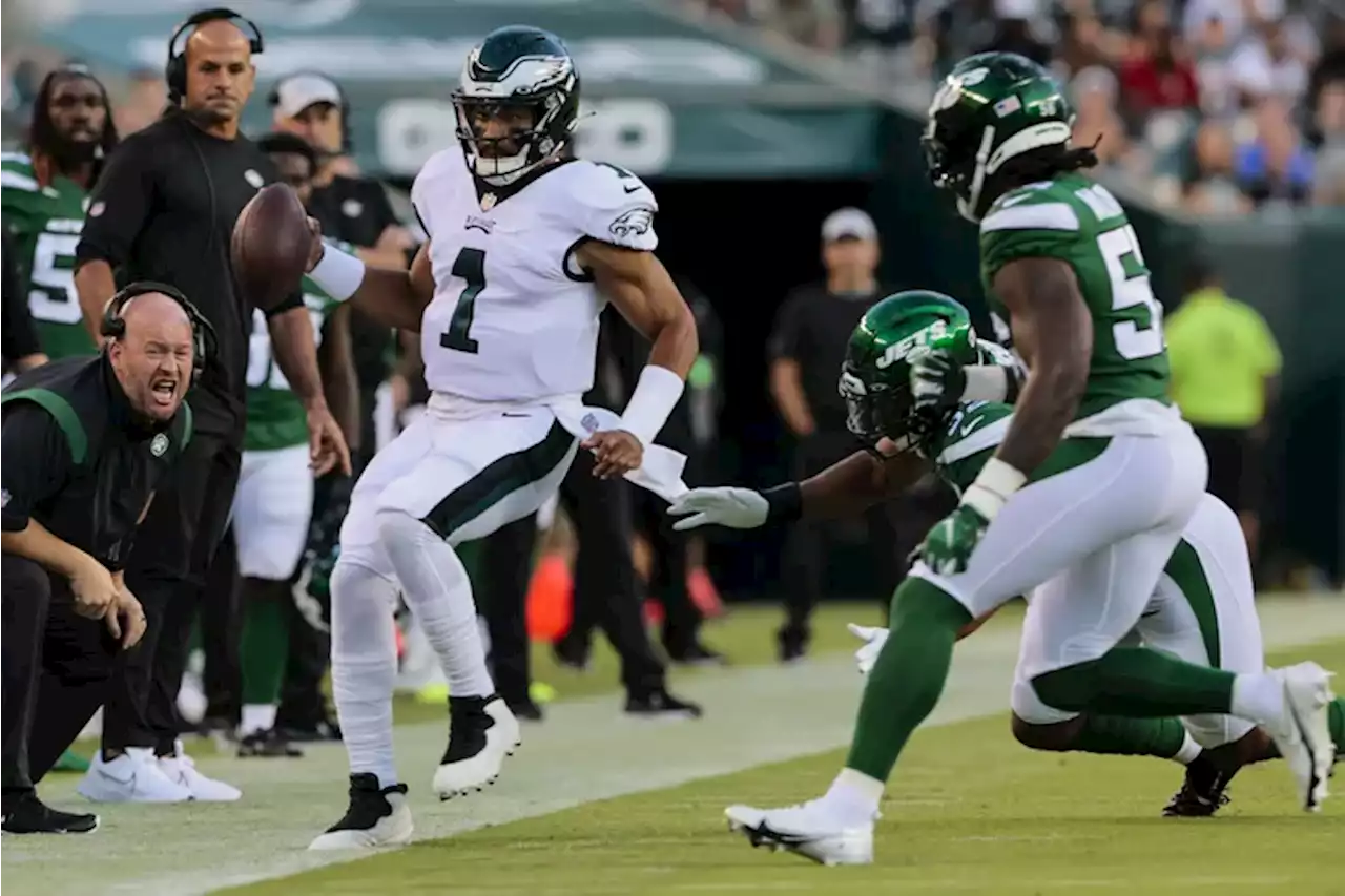 The Jets’ cheap shot on Jalen Hurts should have the Eagles concerned. About Hurts. | Mike Sielski