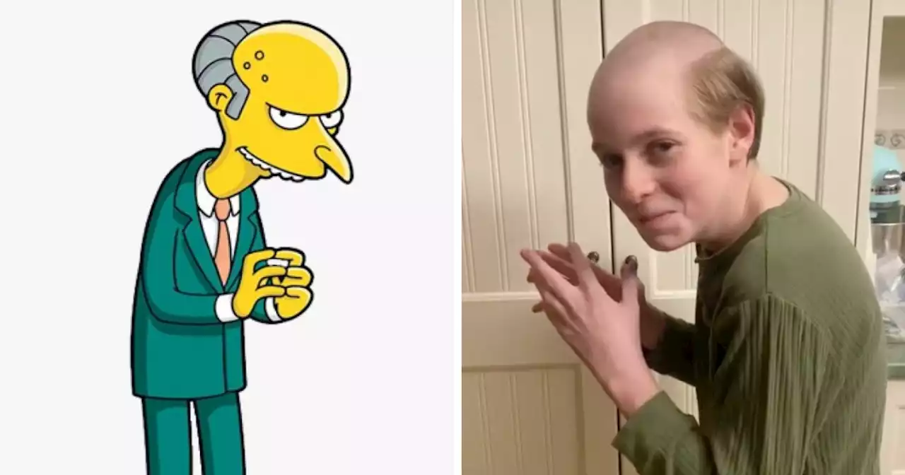 A Kid Asked For A Mr. Burns Haircut And His Mom Enthusiastically Said Yes