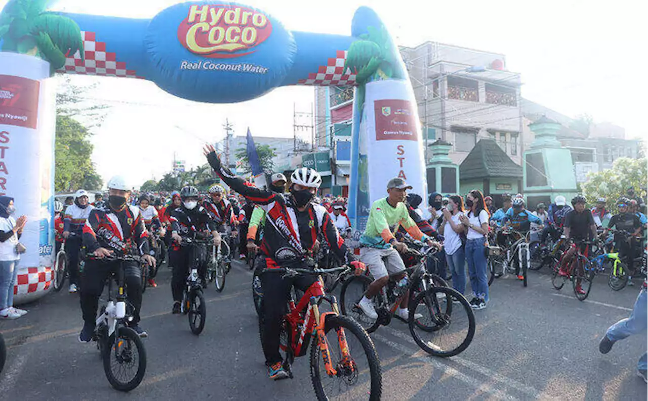 1.500 Peserta Meriahkan Gowes Wonogiri, Doorprize Sepeda jadi Incaran