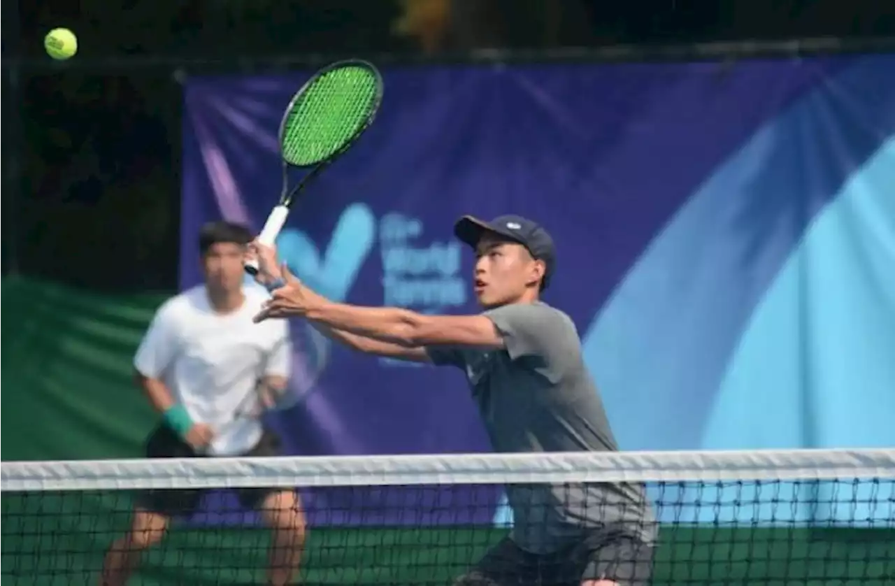 Ganda Putra Indonesia Jadi Runner Up AMMAN International Tennis Championship 2022