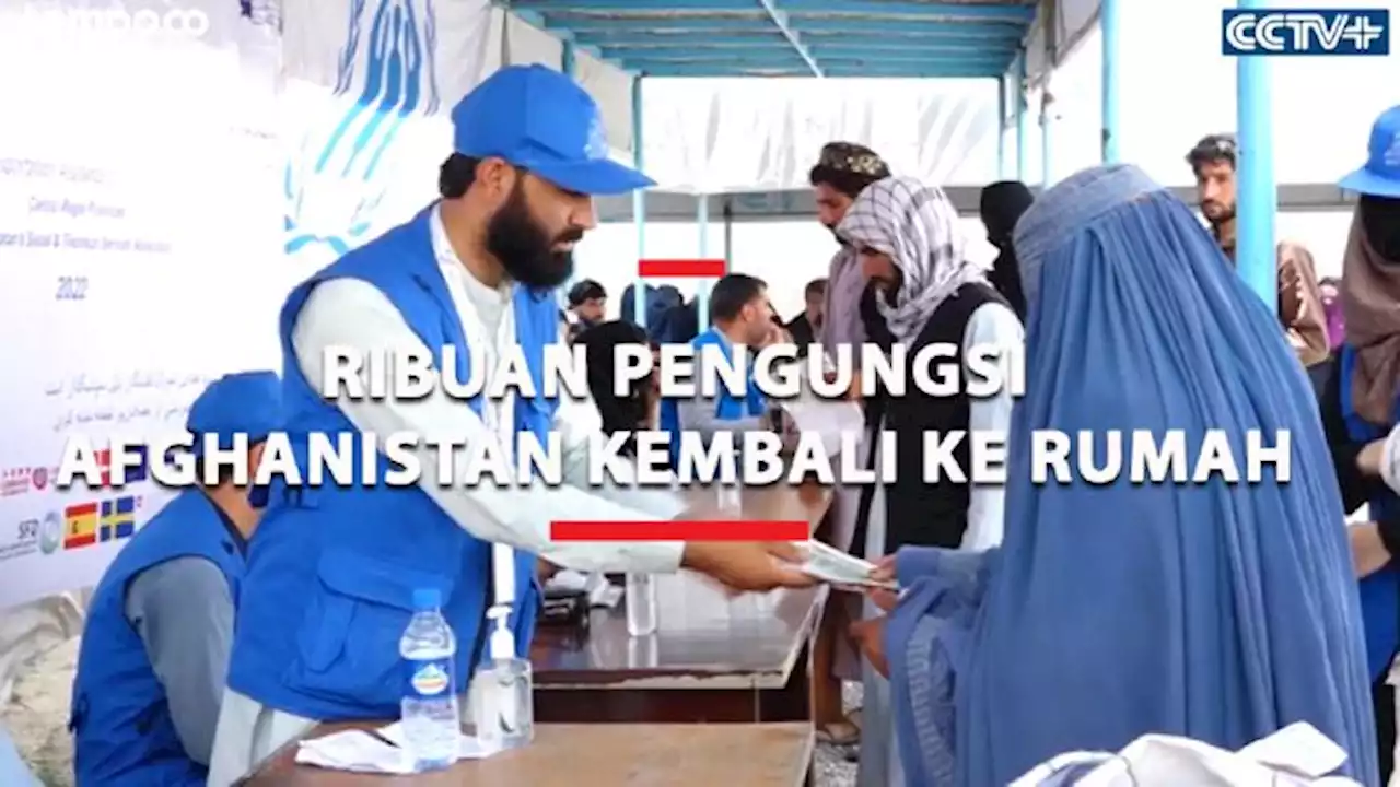 PBB Bantu Ribuan Pengungsi Afghanistan Kembali ke Rumah