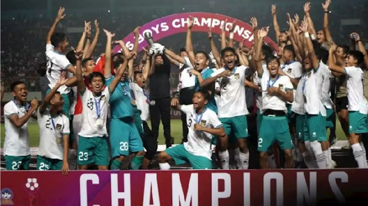 Timnas U-16 Indonesia Juara Piala AFF, Bima Sakti: Kehadiran Orang Tua Jadi Motivasi Pemain