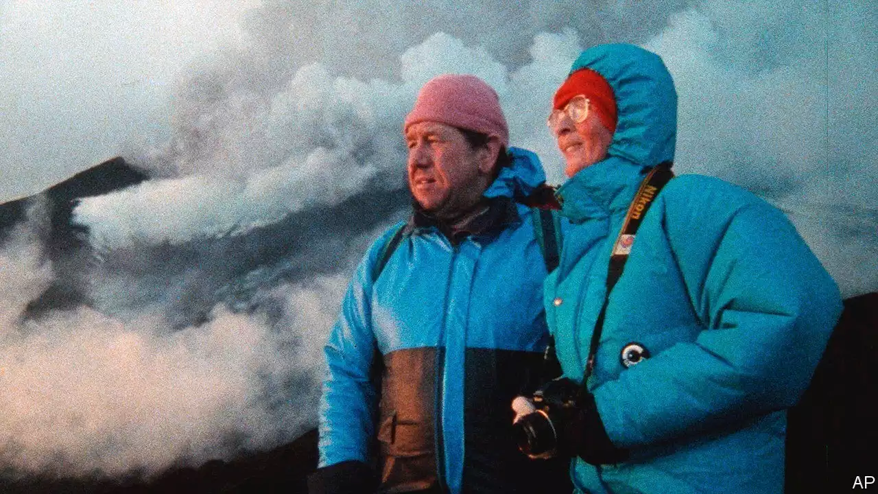 Katia and Maurice Krafft were devoted to volcanoes—and each other