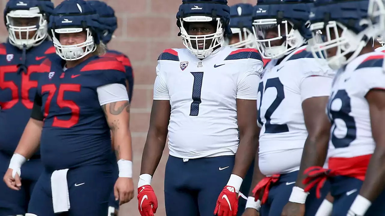 Arizona DE Jalen Harris continues to learn, grow amid torrent of changes