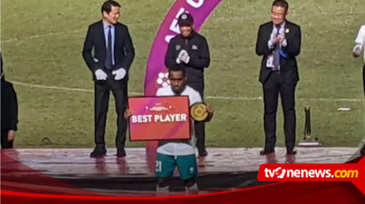 Pemain Terbaik Piala AFF U-16 2022 Bernama Muhammad Iqbal Gwijangge