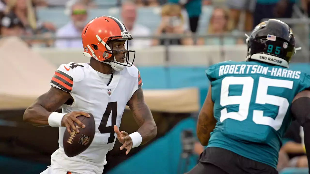 Deshaun Watson issues public apology, plays in Browns’ preseason opener