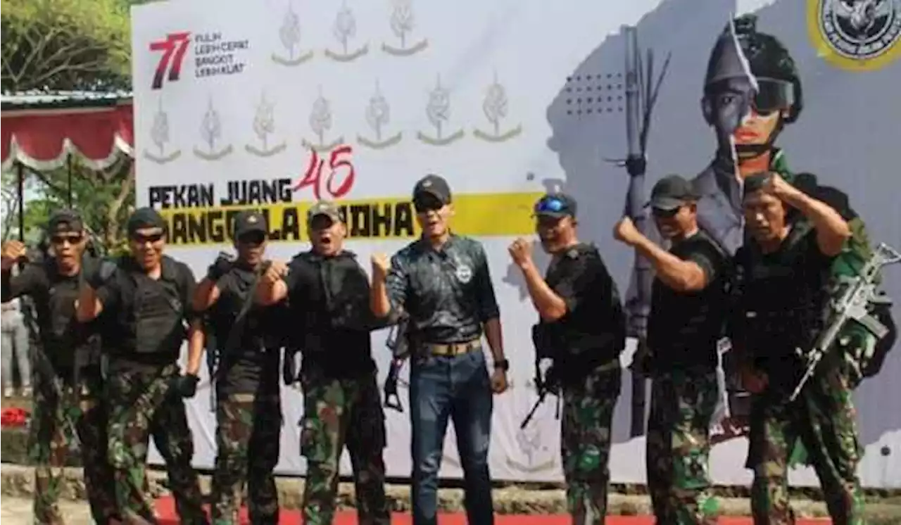 Batalyon 22 Grup 2 Kopassus Gelar Pekan Juang 45 Manggala Yudha