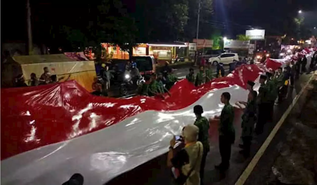 Sambut Kemerdekaan, Parade Merah Putih Digelar di Borobudur