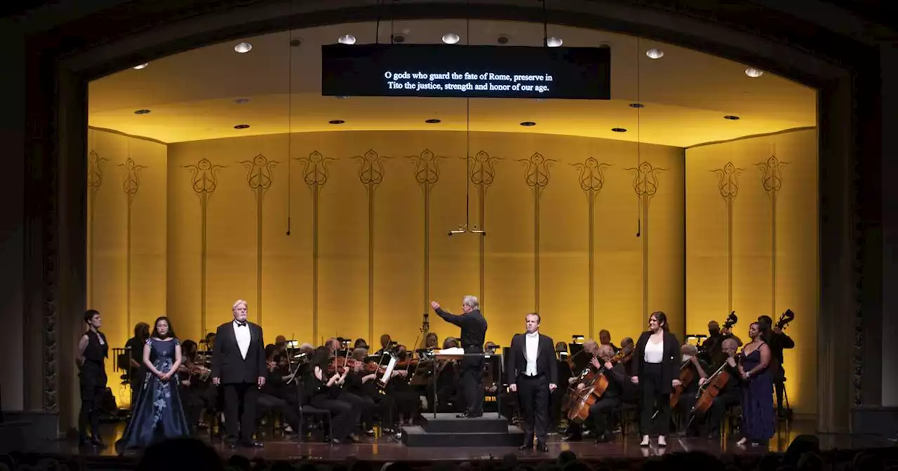 Review: James Conlon and the CSO capture some of old magic in ‘La Clemenza di Tito’ at Ravinia