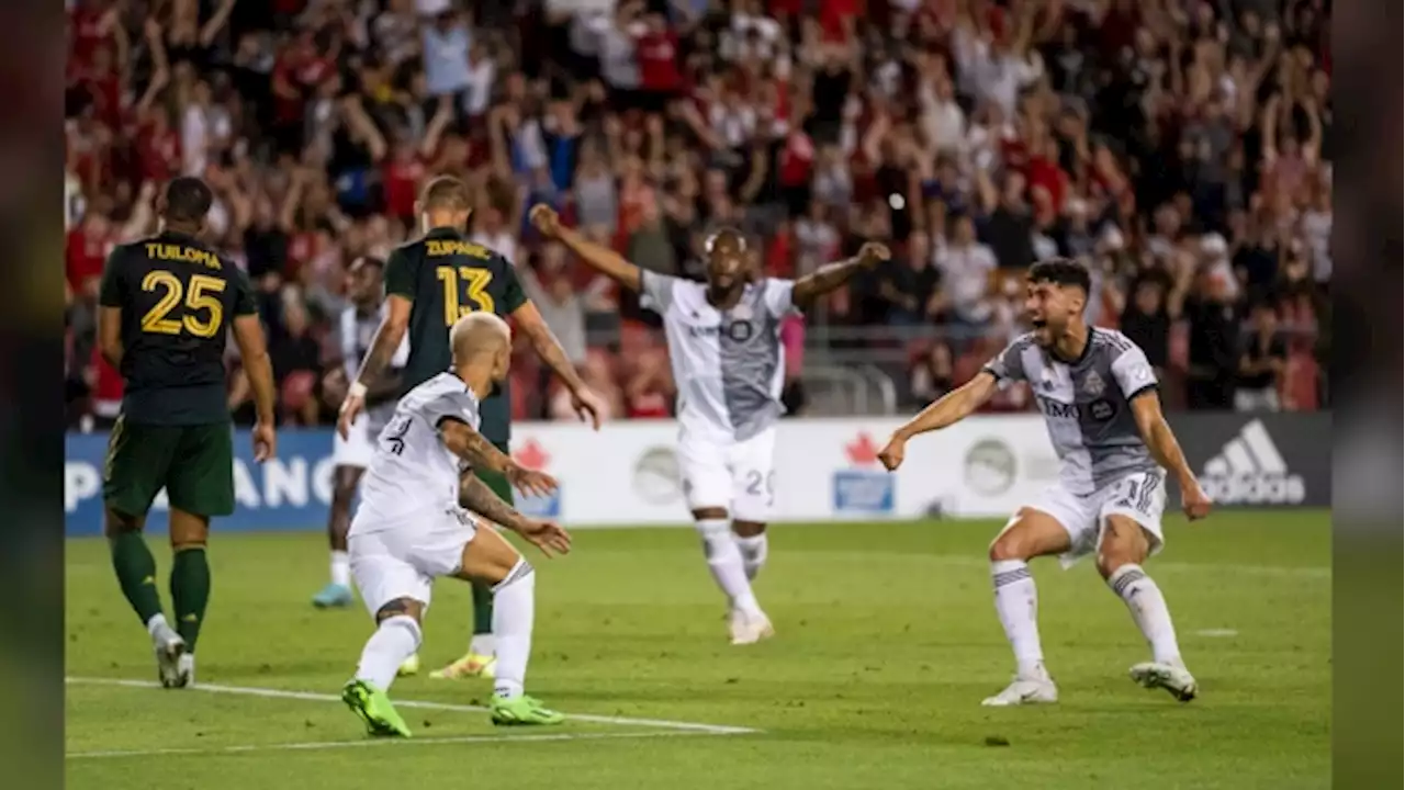 Toronto FC wins 3-1, ends Timbers' unbeaten streak at 10