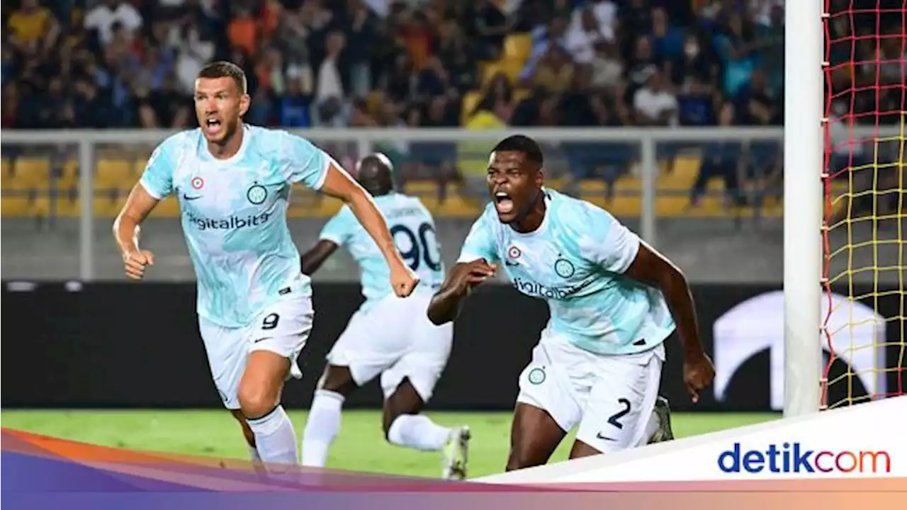 Lecce Vs Inter: Gol Dumfries Menangkan Nerazzurri 2-1