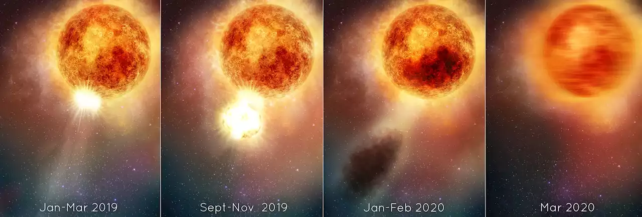 Betelgeuse blew its top leaving interior jiggling like jelly | Digital Trends