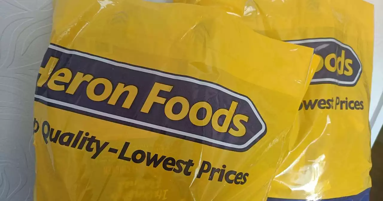 I tried to get a full week's shop from budget store Heron Foods