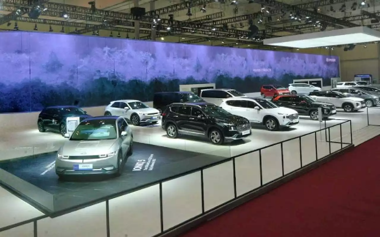 Hyundai Representasikan Visi Brand Melalui Inspirational Media Wall LED di GIIAS 2022