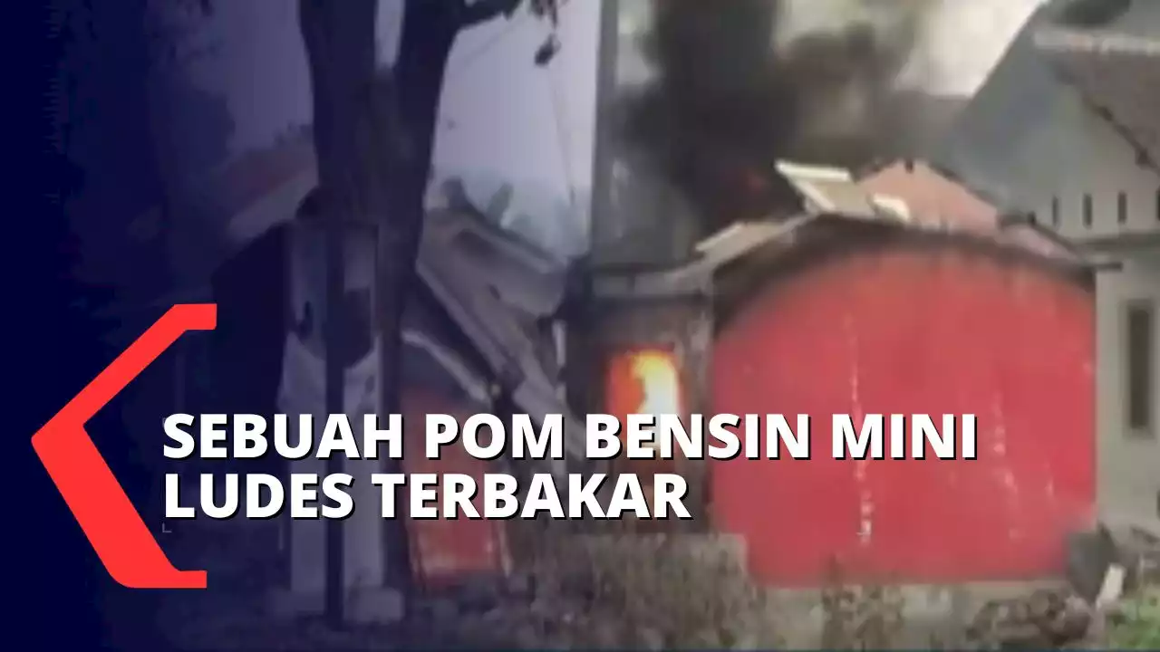 Kebakaran Melanda Pom Bensin Mini di Jember, Satu Petugas Mengalami Luka Bakar!