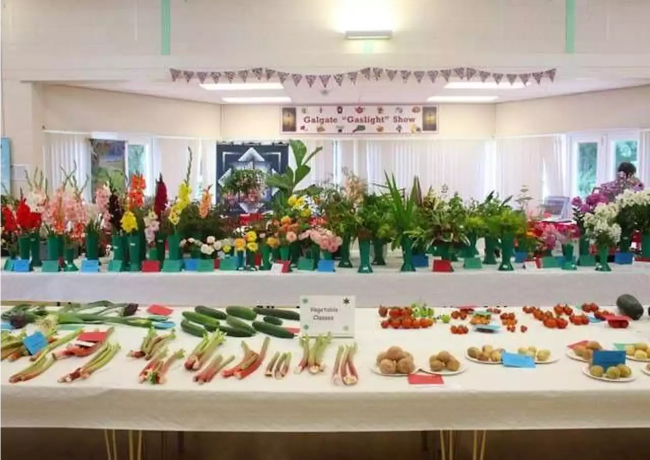 Celebrating 161 Years of Galgate Horticultural Society in Garstang at Ellel Village Hall