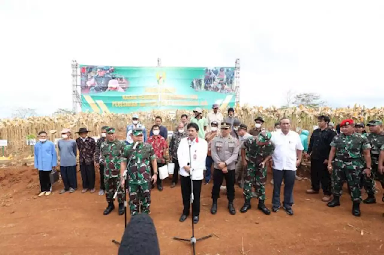 TNI AD Tingkatkan Ketahanan Pangan Bersama Kepala BPIP