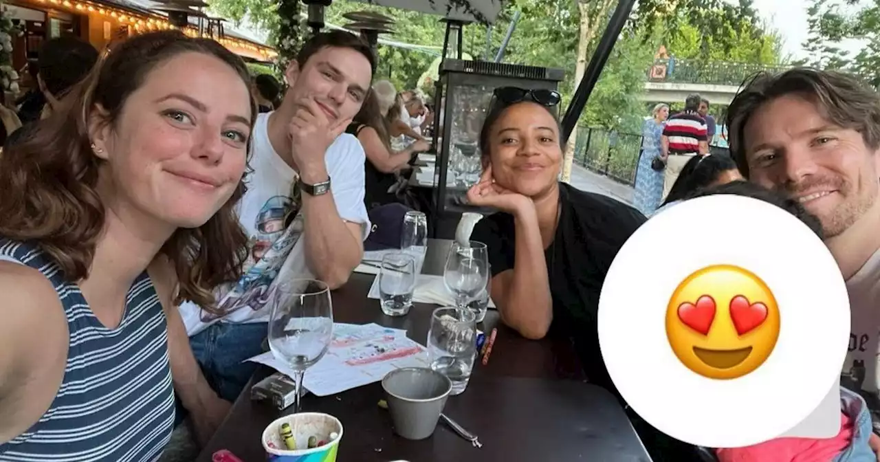 Skins fans go wild as original cast including Nicholas Hoult reunite for lunch