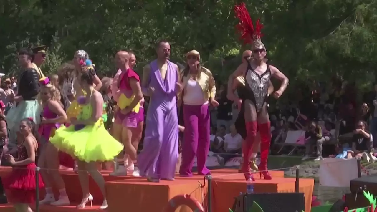 Amsterdam's Pride canal parade draws huge crowds on return after two years