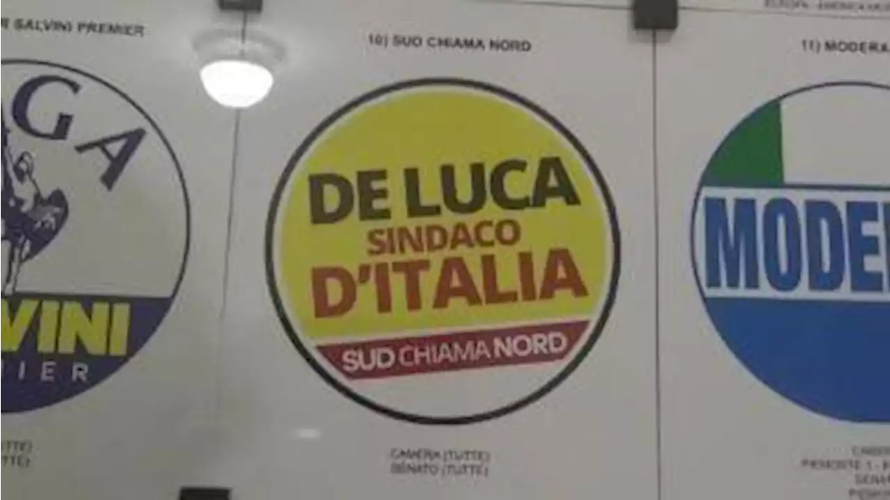 Al Viminale presentati due simboli 'Sud chiama Nord', sono di Cateno De Luca e Giarrusso - Il Sole 24 ORE