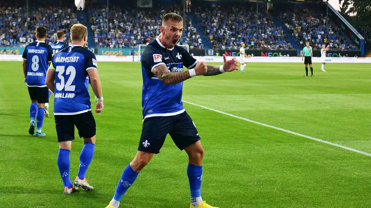 2. Bundesliga: Darmstadt nimmt Rostock auseinander