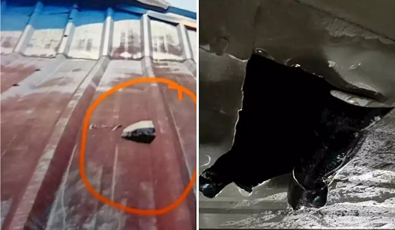 Rocket Debris Punctured House Roof In Sibu, Allegedly From China’s Long March Rocket | TRP