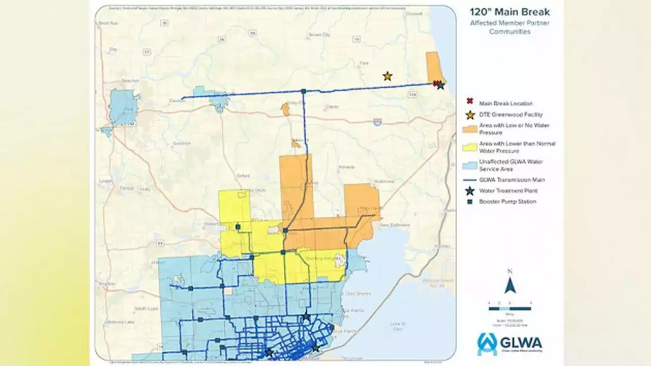 Nearly one million Michigan residents on water boil notice after main leak