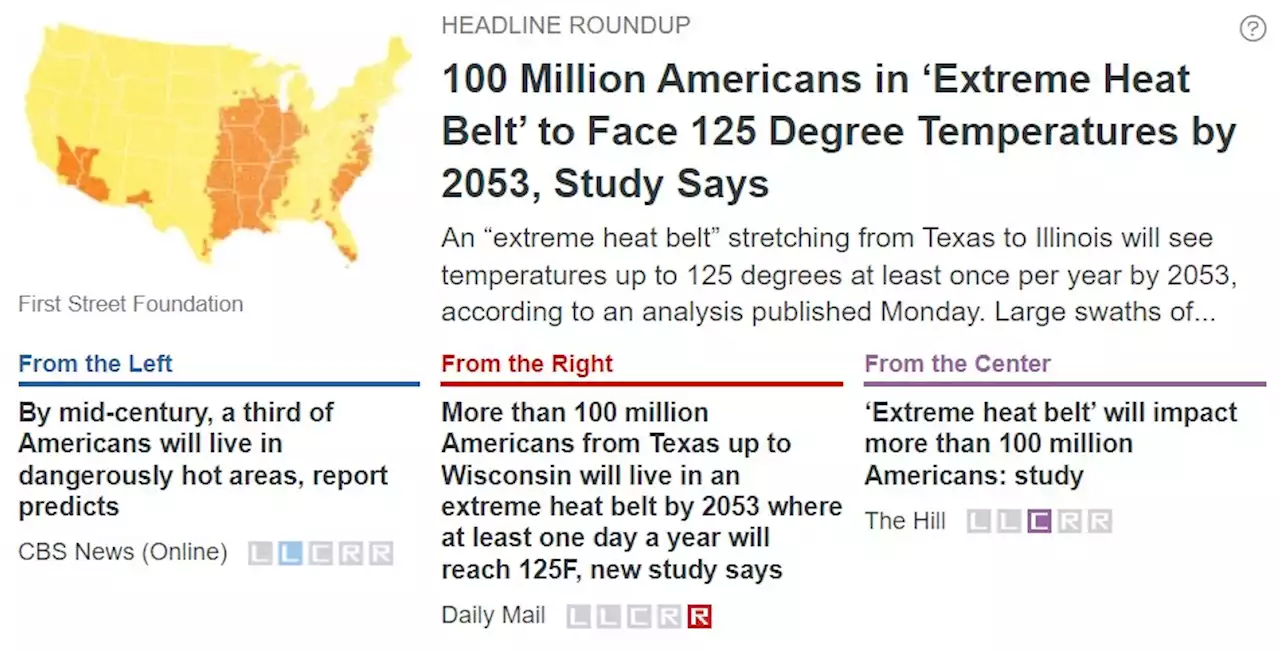 100 Million Americans in ‘Extreme Heat Belt’ to Face 125 Degree Temperatures by 2053, Study Says