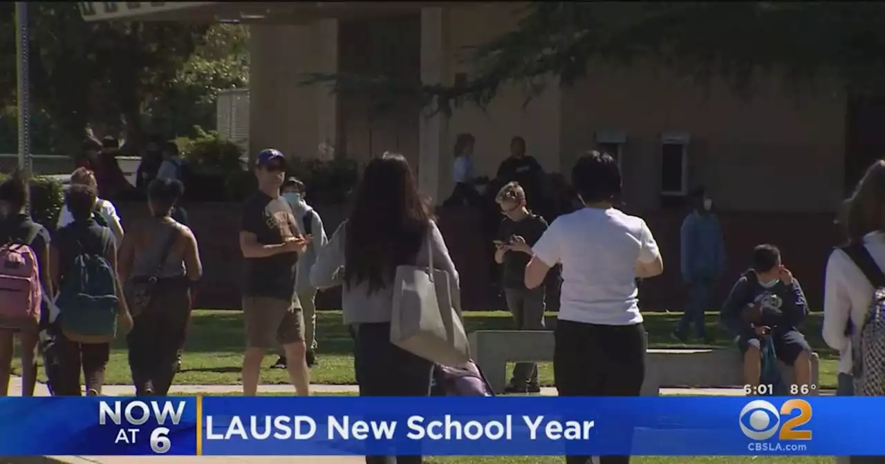 New school year begins for LAUSD on Monday