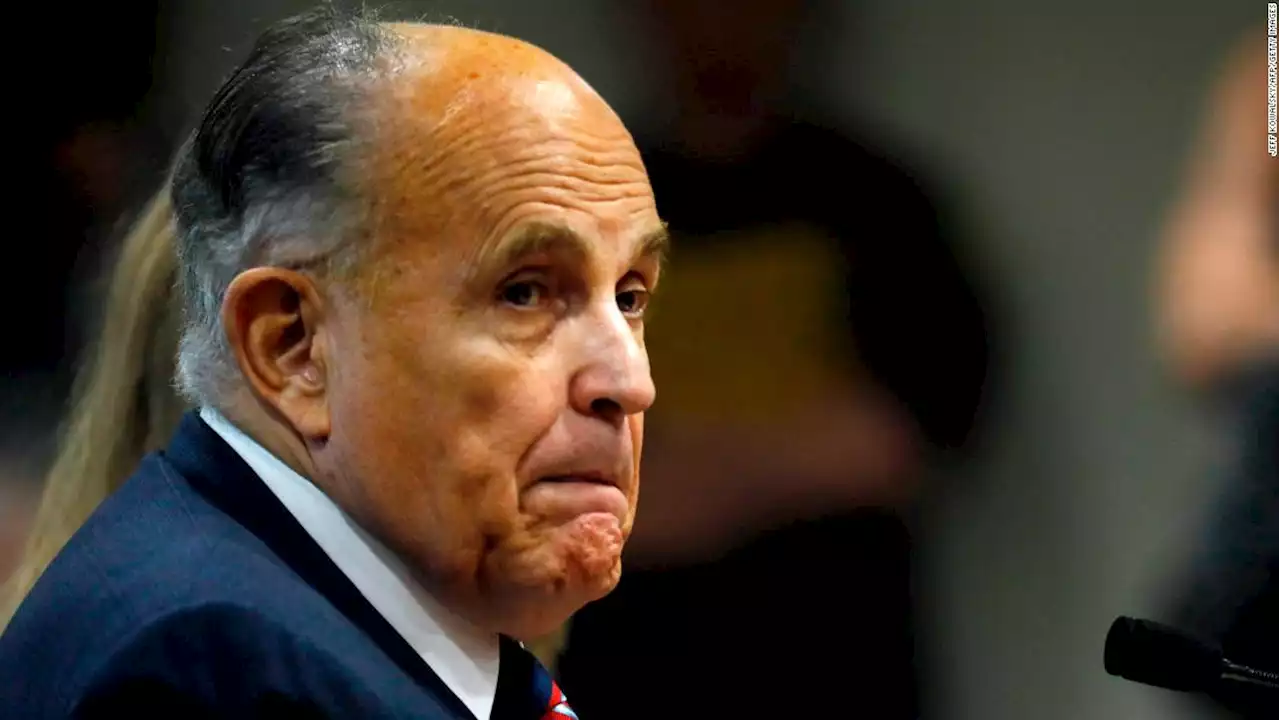 Giuliani told he is a target in Georgia 2020 presidential election probe