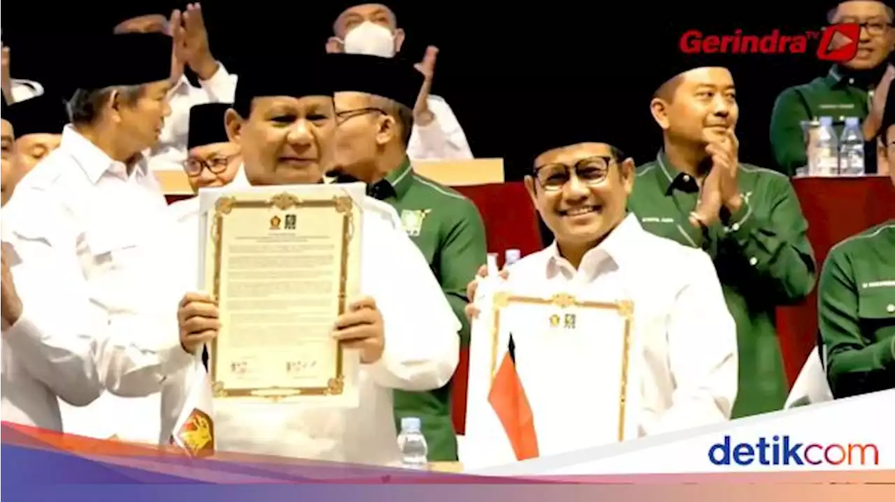 PKB: Capres Koalisi Diputuskan Prabowo dan Cak Imin