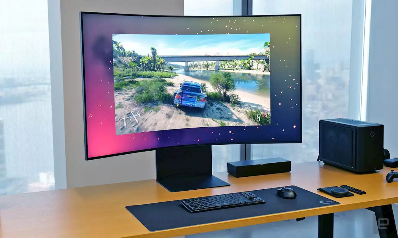 Samsung's 55-inch Odyssey Ark: Taking gaming monitors to a whole new dimension | Engadget