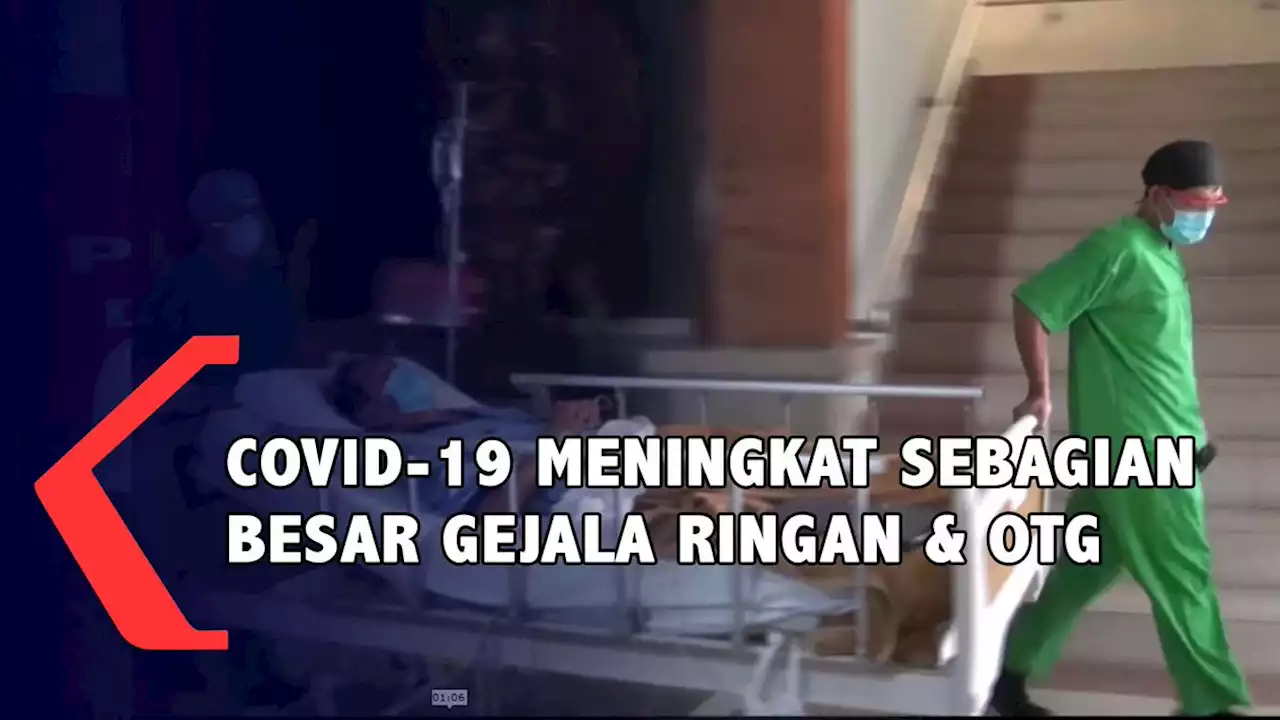 Covid-19 Meningkat Sebagian Besar Gejala Ringan & OTG