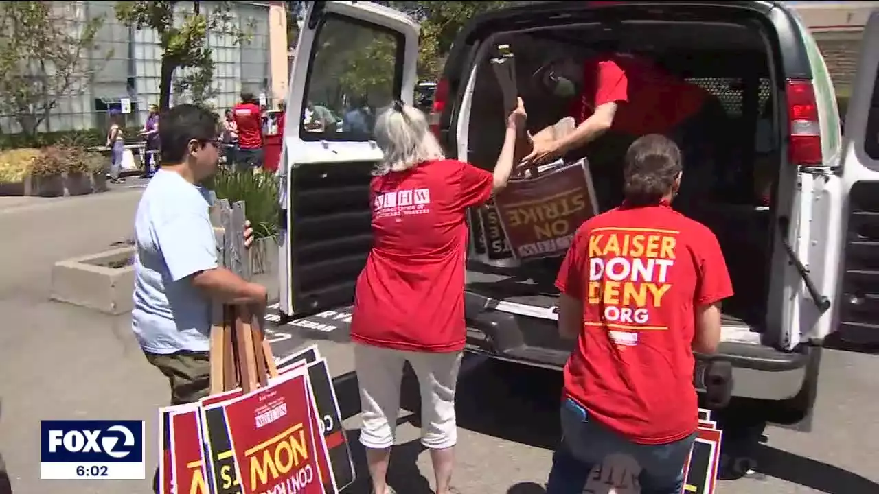 Mental health worker's prepare to strike against Kaiser