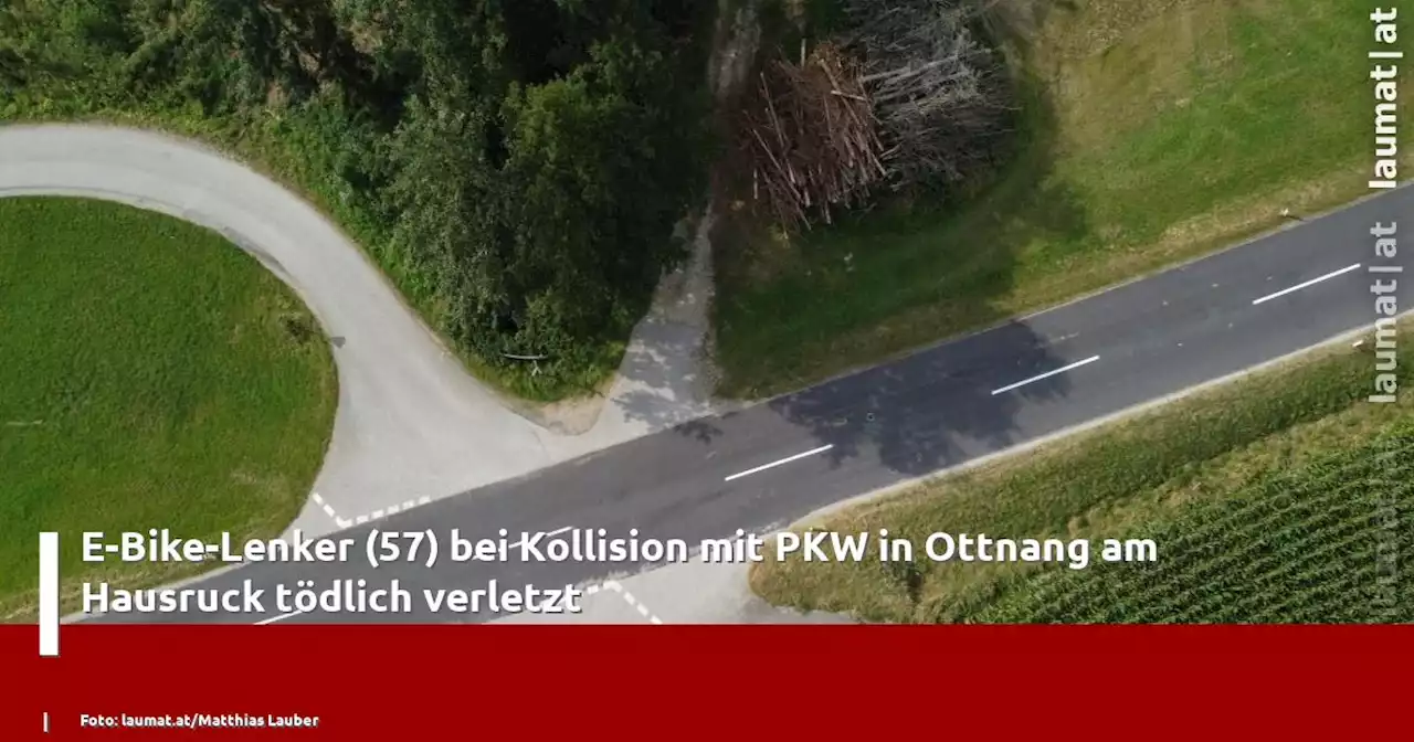E-Bike-Lenker (57) bei Kollision mit PKW in Ottnang am Hausruck tödlich verletzt | laumat|at
