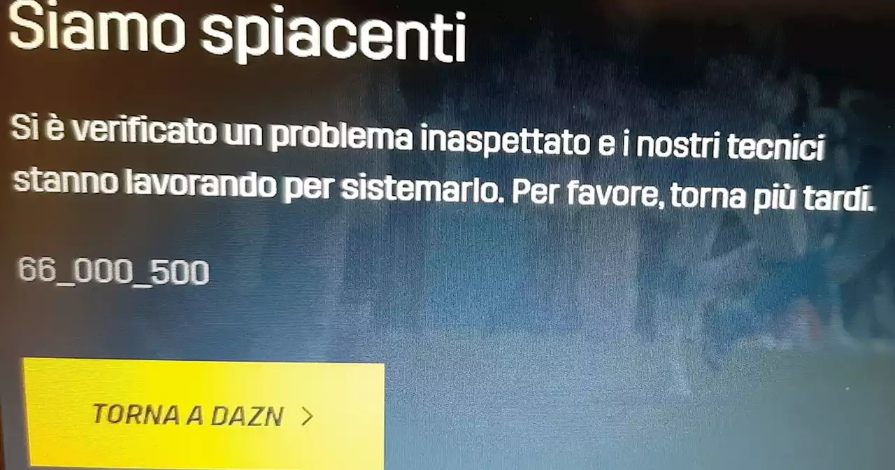 Dazn, come spiega il disservizio: si finisce in tribunale