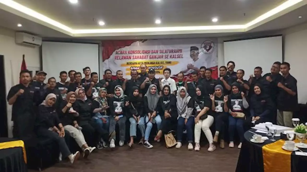 DPW Sahabat Ganjar Kalsel Gelar Konsolidasi Kuatkan Tekad Menuju Pilpres 2024