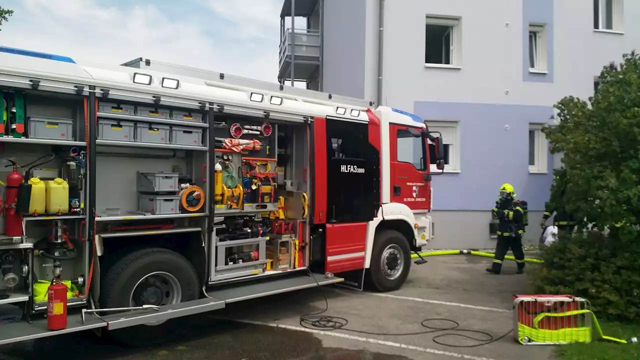 Florianis im Einsatz: Küchenbrand in Spratzern