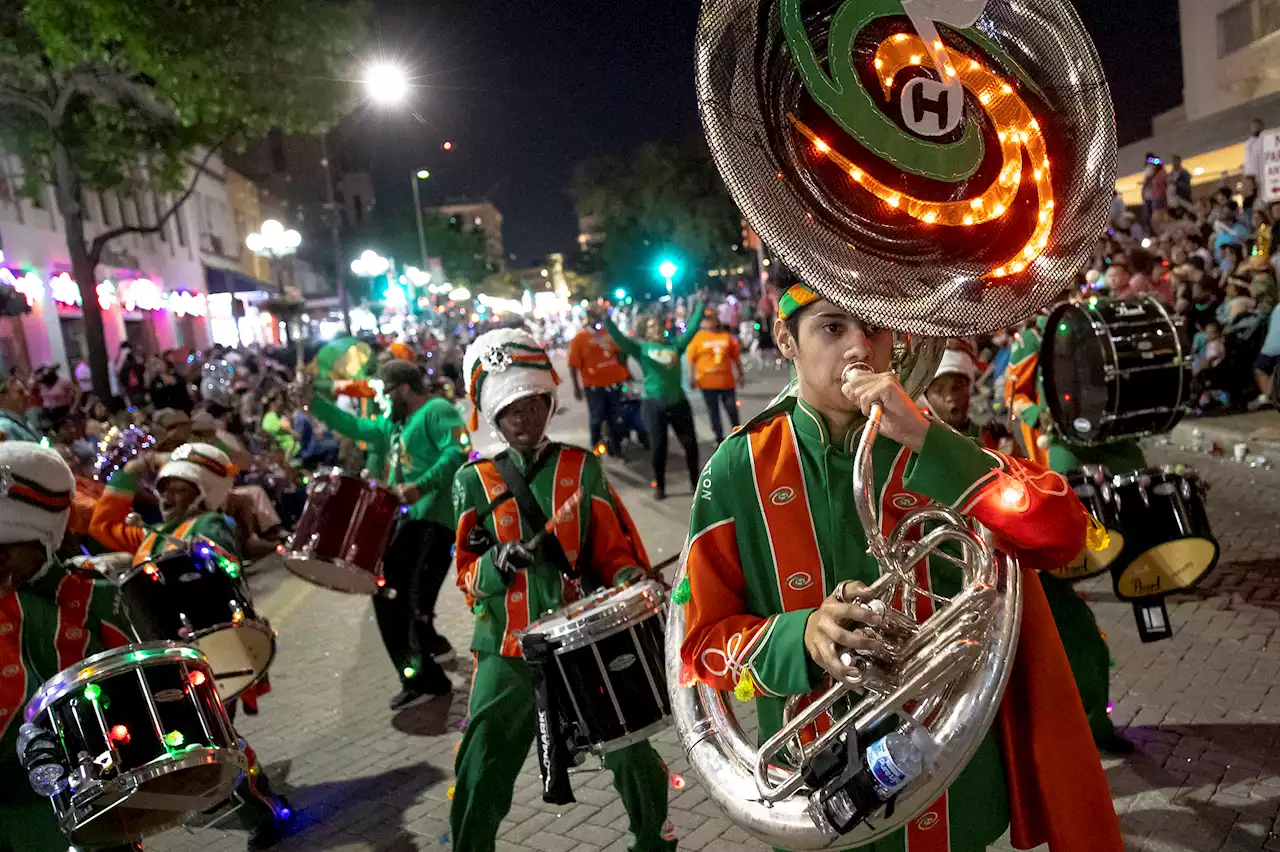 Sam Houston High's marching band rises again