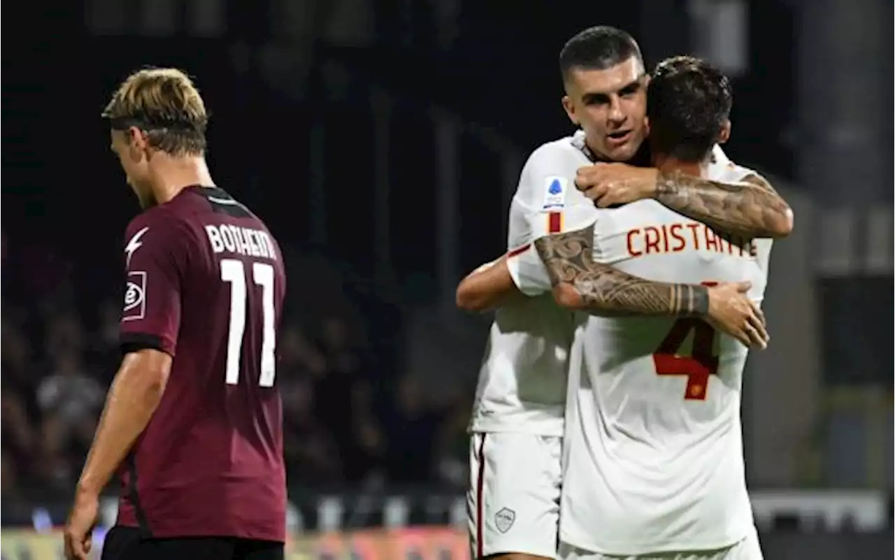 Salernitana-Roma 0-1: basta Crisante alla squadra di Mourinho