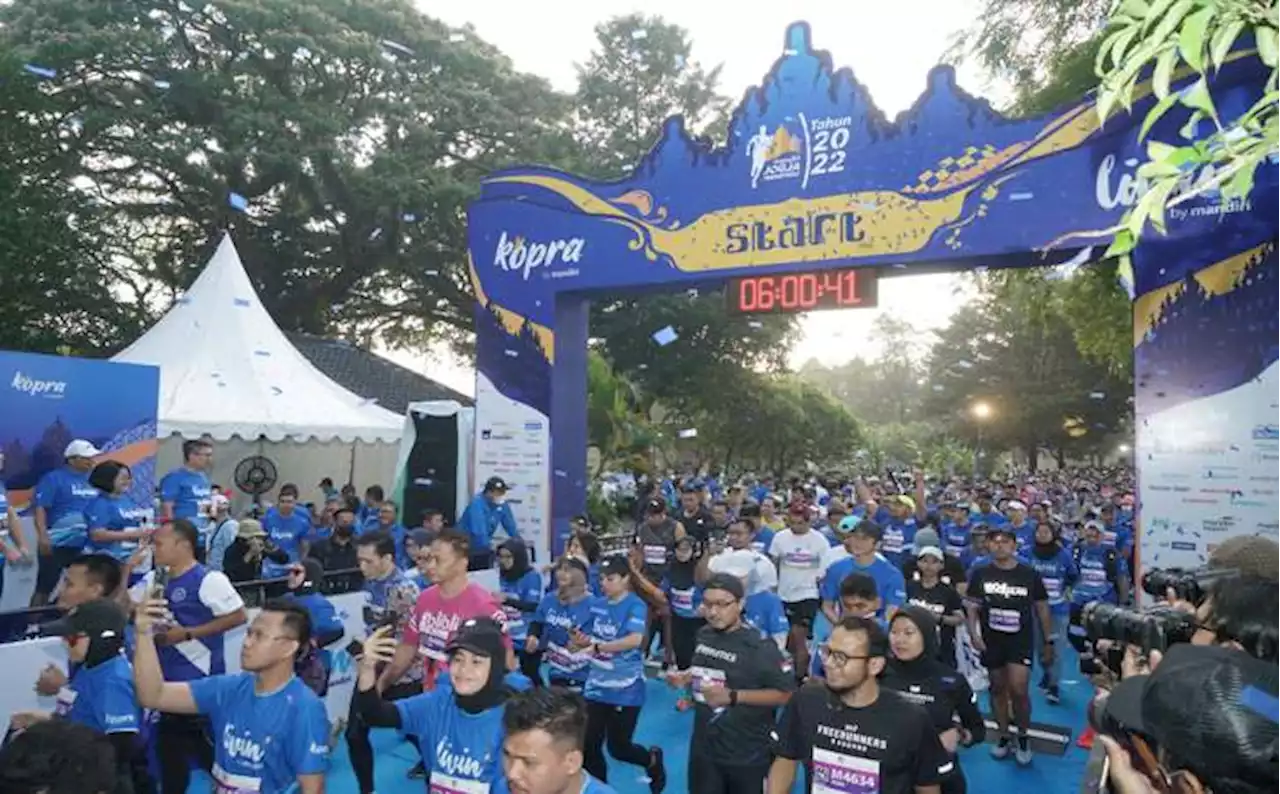 Catatkan Waktu Tercepat, Atjong Tio Juara Mandiri Jogja Marathon 2022