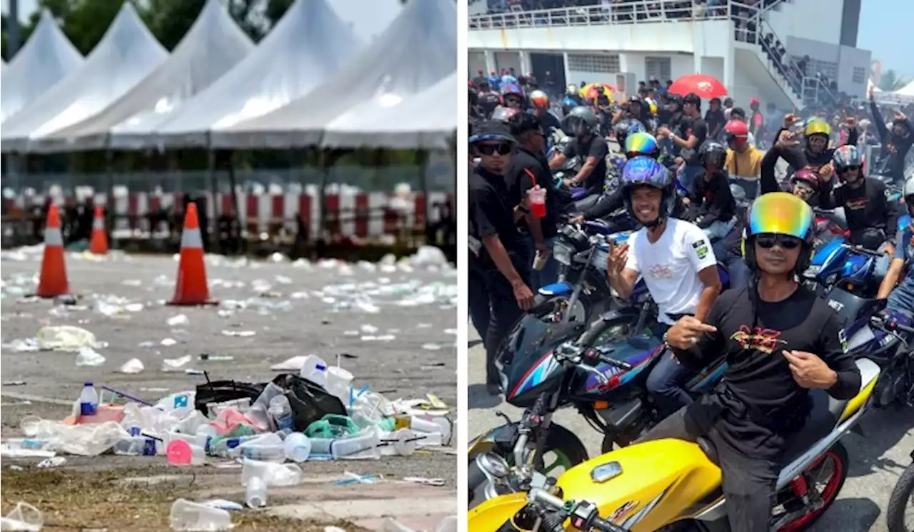 Yamaha RXZ Bikers Leave Trash Everywhere After Event, And Netizens Are Furious | TRP