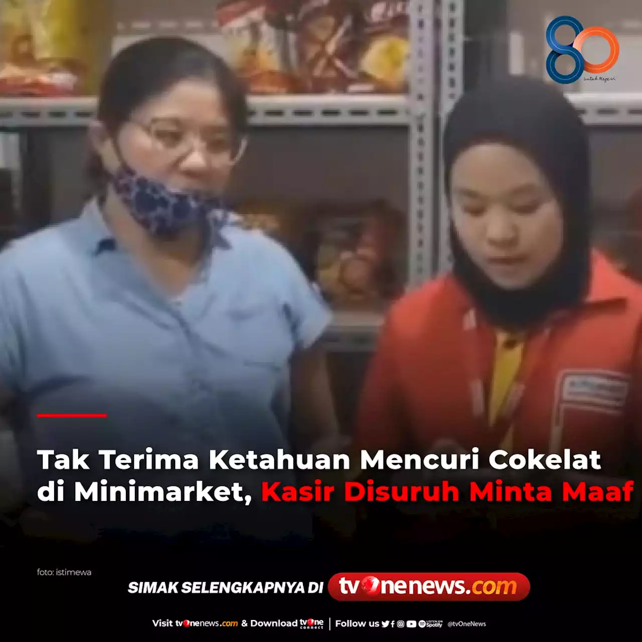 Lucu dan Miris, Ketahuan 'Ngembat' Coklat di Minimarket, Eh Malah si Kasir Disuruh Minta Maaf