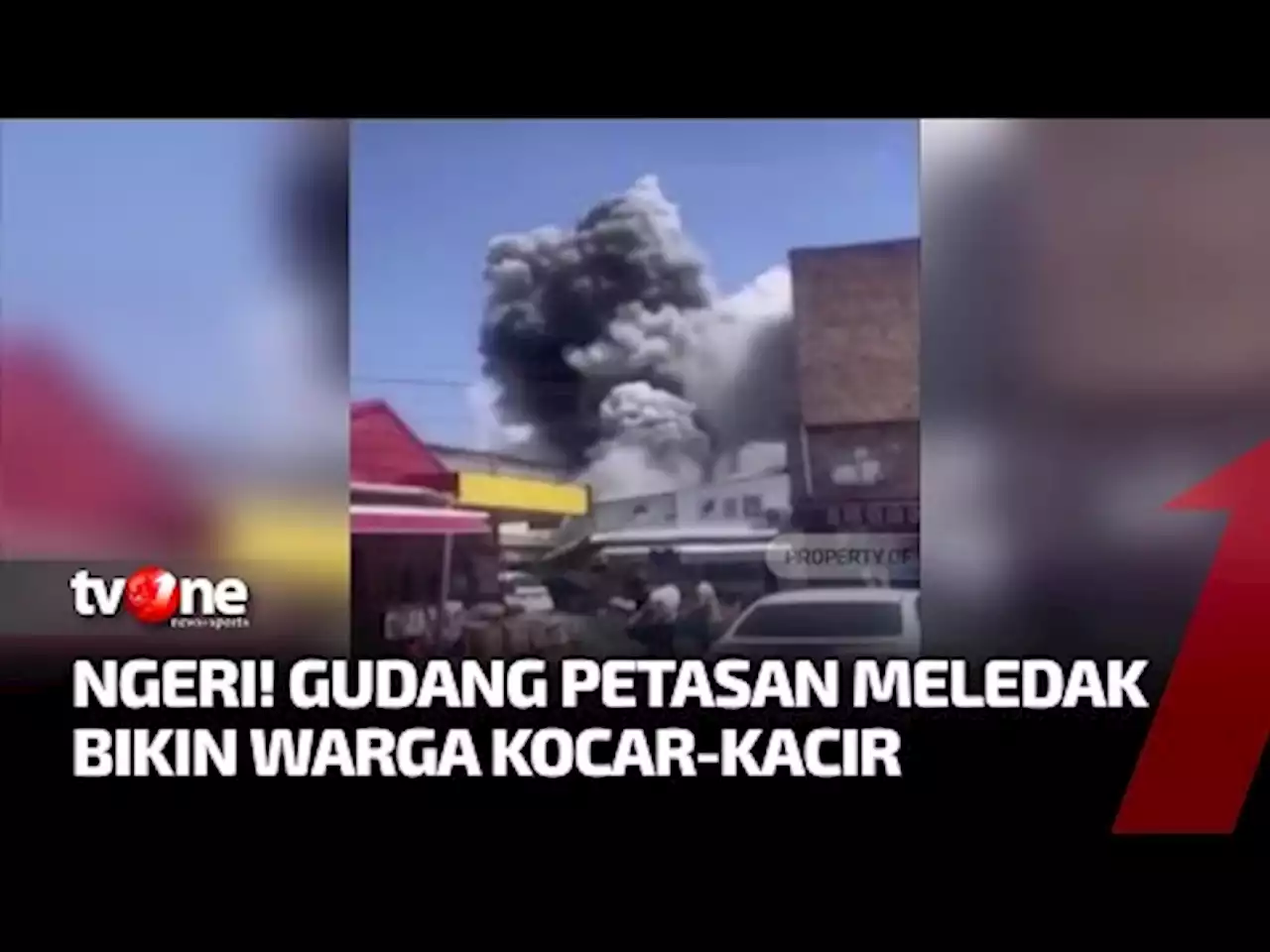 Detik-detik Gudang Petasan di Armenia Meledak Membuat Warga Panik - tvOne