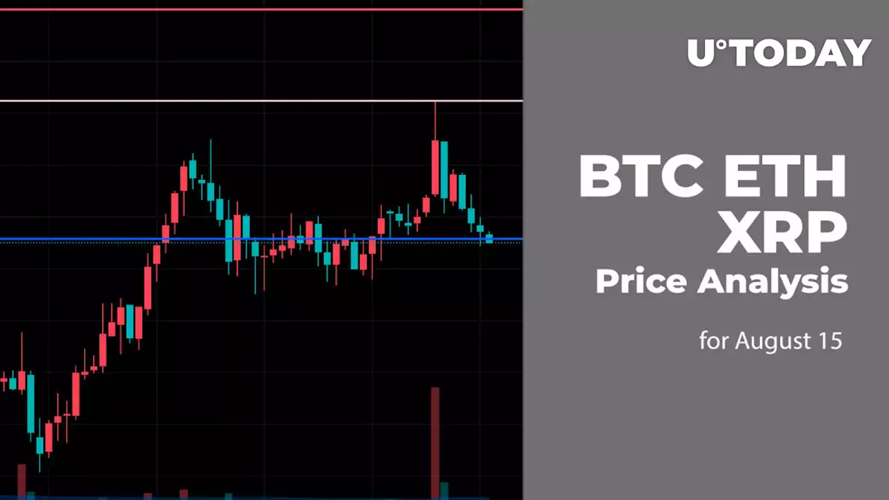 BTC, ETH and XRP Price Analysis for August 15