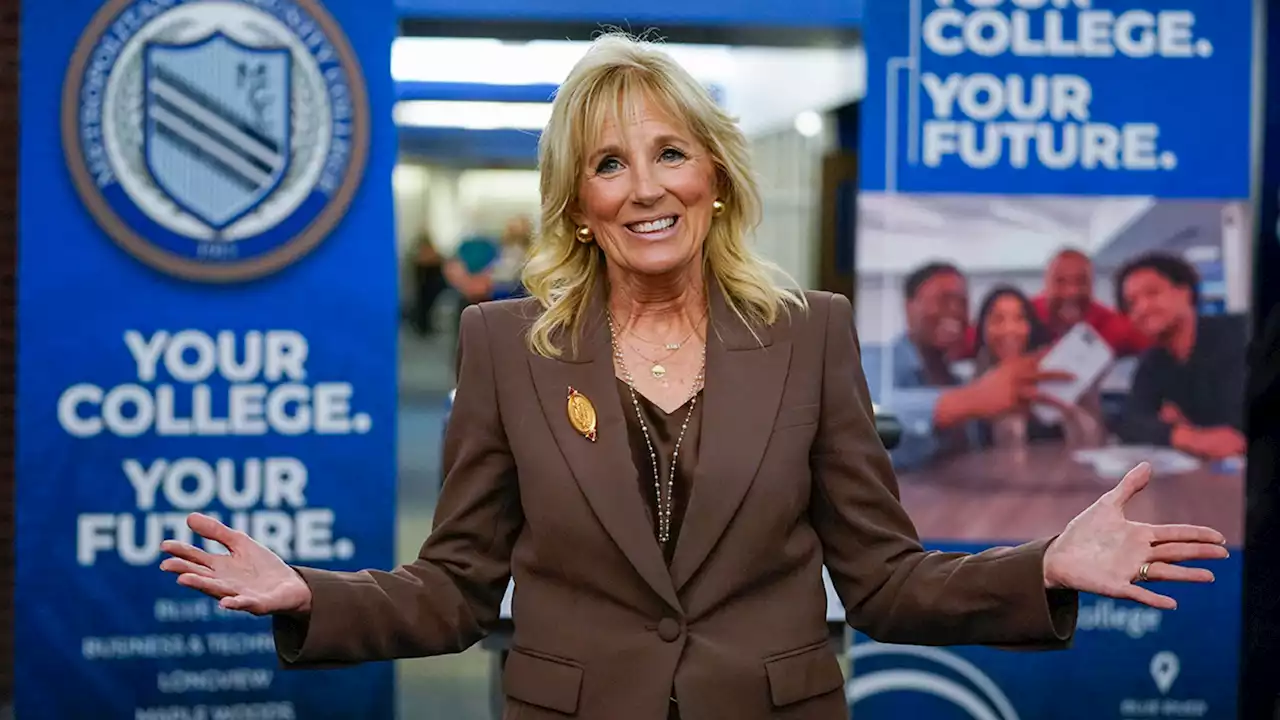 First lady Jill Biden tests positive for COVID weeks after president's recovery