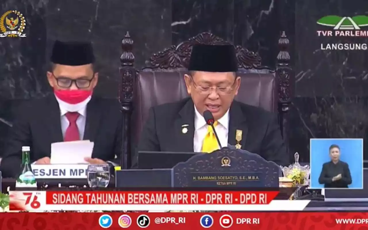 Hadapi Krisis Global, Ketua MPR Ingatkan Fiskal dan Moneter Indonesia